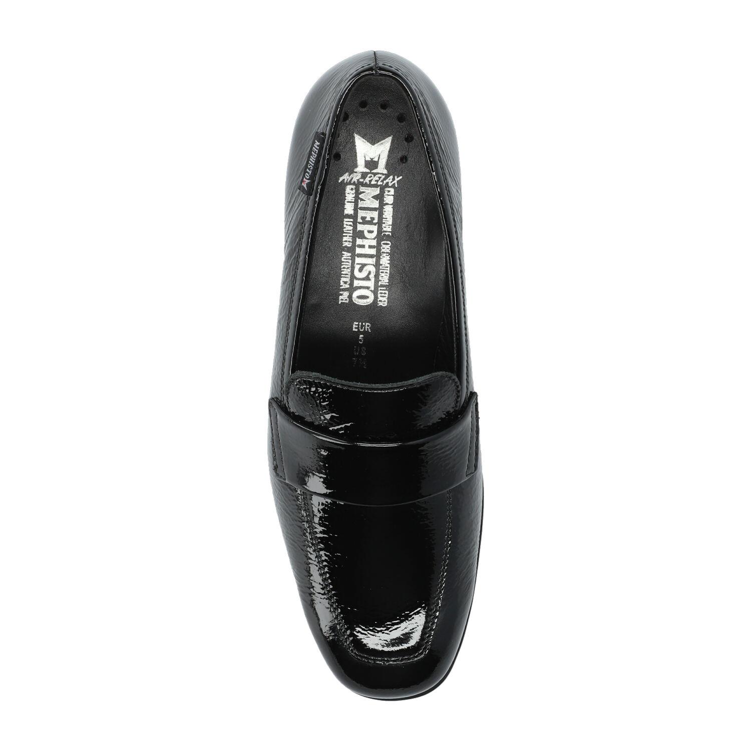 mocassins femme modèle Josephine noir - Mephisto